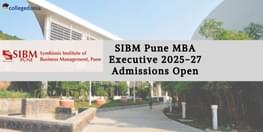 SIBM Pune MBA Executive Batch 2 Admission Open